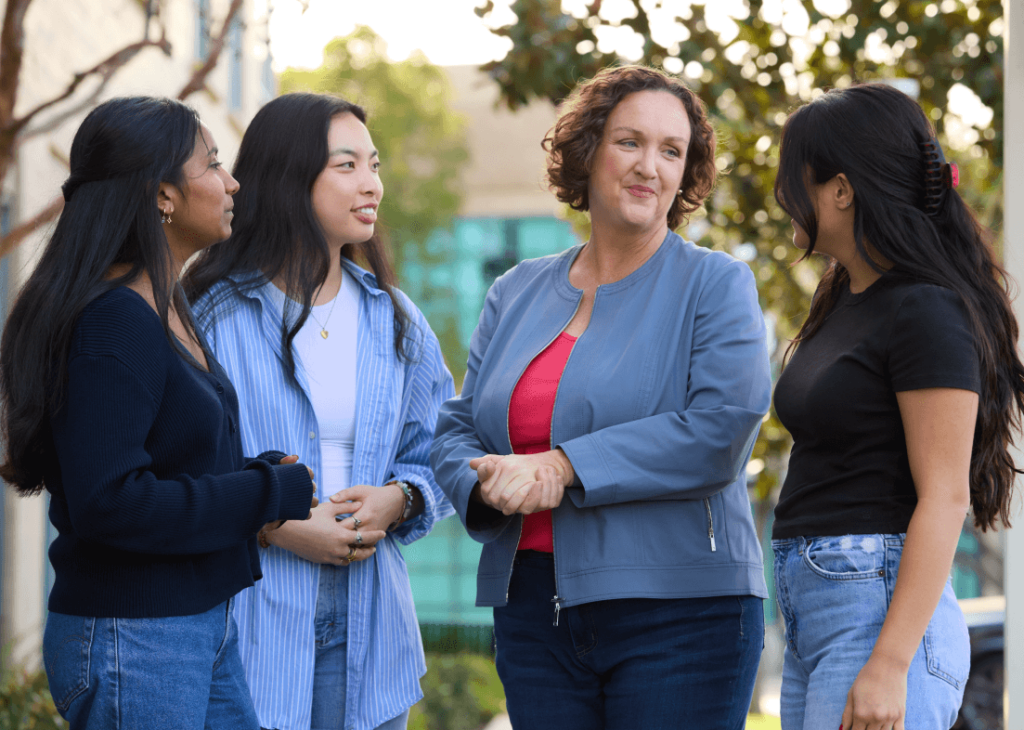 Meeting young women