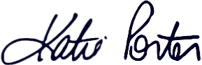 Katie Porter signature